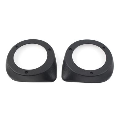 BACAR Cnwaga3 Motorcycle Lower Vented Leg Fairings W/ 6.5" Speaker Box Pods for Harley Davidson Lower Fairings 97-14