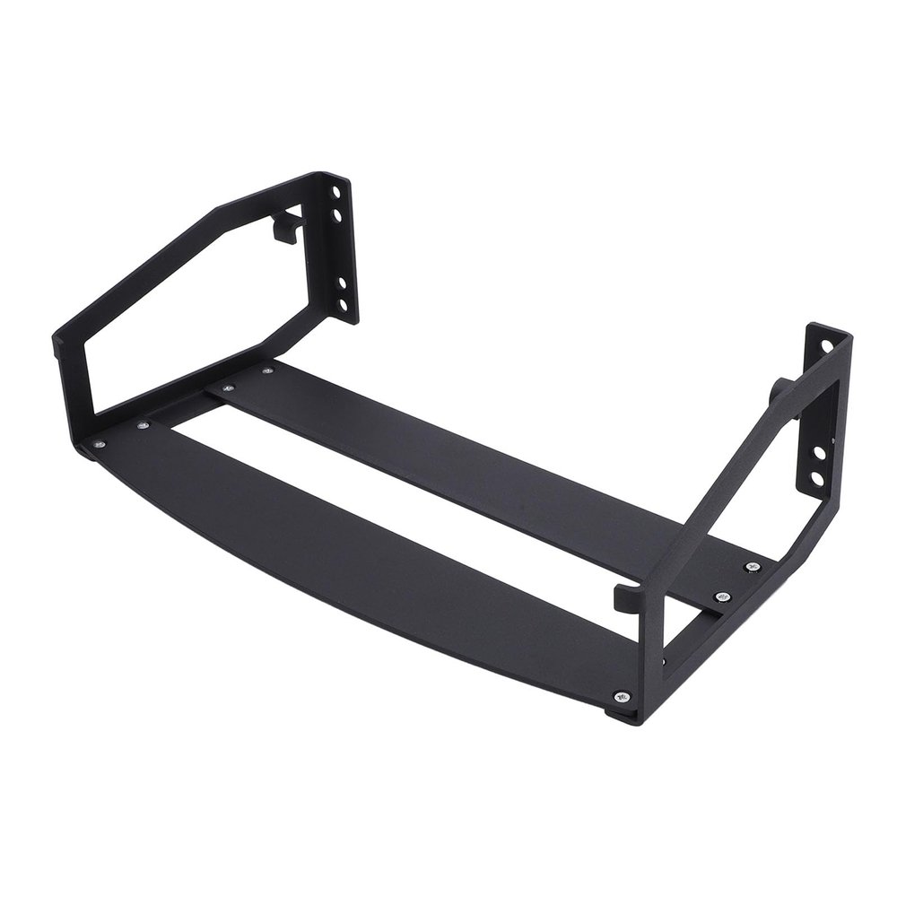 Heavy Duty Dual PA Speaker Wall Mount Brackets,Support up to 110lbs,Speaker Mount for Sonos Five,Easy Installation and Cable Management (Black)