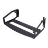 Heavy Duty Dual PA Speaker Wall Mount Brackets,Support up to 110lbs,Speaker Mount for Sonos Five,Easy Installation and Cable Management (Black) view 1