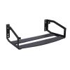 Heavy Duty Dual PA Speaker Wall Mount Brackets,Support up to 110lbs,Speaker Mount for Sonos Five,Easy Installation and Cable Management (Black) view 3
