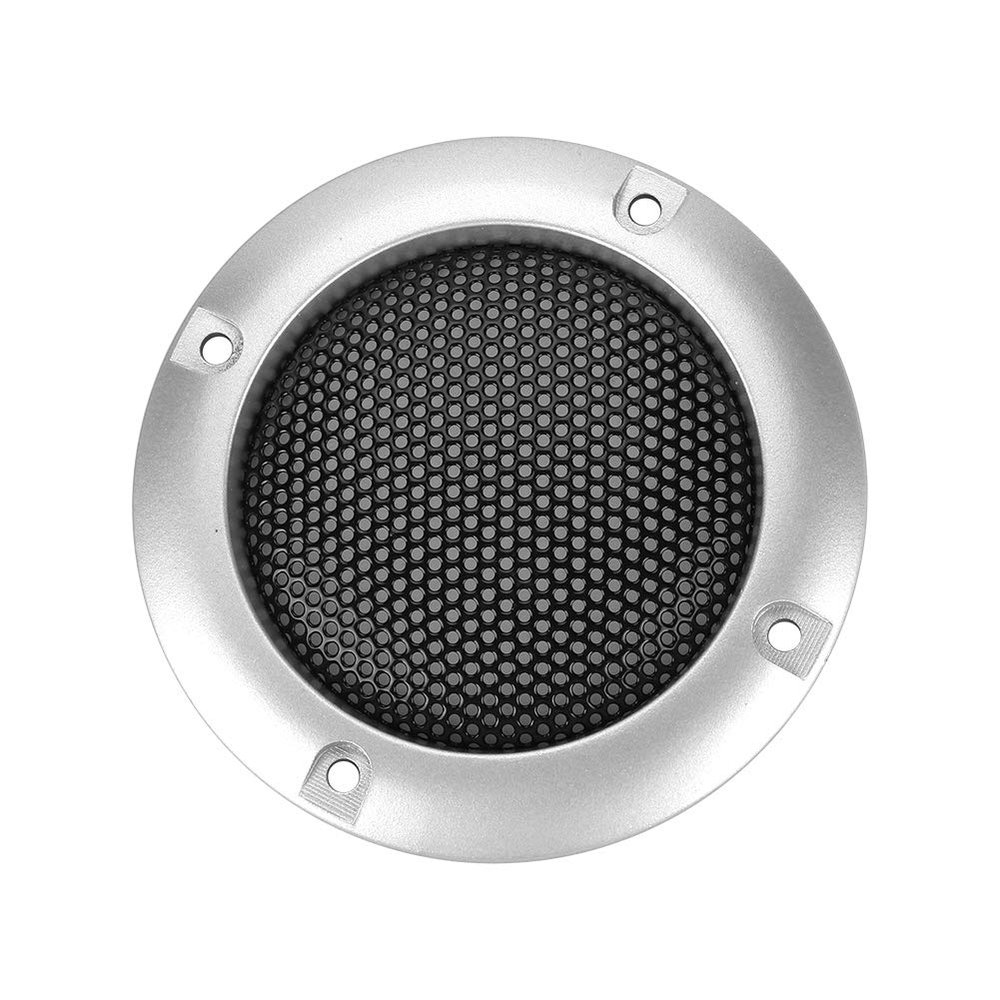 2 Inch Speaker Steel Mesh Cover Shockproof Compact Circular Mesh Cover for Car Speakers (Diocheg3uskgcr97-03)
