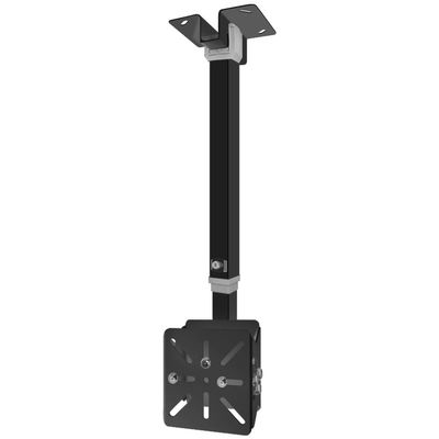 3D Holographic Fan Display Bracket Adjustable Ceiling Mount Bracket for 3D Holographic Fan Display, Black/White, Height & Angle Adjustable, Sturdy Hanging Support for Holographic Fan Installation