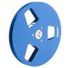 Universal Empty Aluminum Alloy Takeup Reel 5 Inch, Wind Design, Easy Installation, 1/4 Inch Tape Compatibility, with Nab Flanges, for Studer Recorder (Blue) view 1
