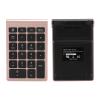 Dioche Portable Numeric Keypad, 22 Keys Mini Keyboard, Comfortable Handfeel for Data Entry, Suitable for 7/8/10 Users (Rose Gold) view 4