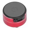 Bone Conduction Speaker, Small Speaker, Tiny Speaker Delivers immersive Sound with Suction Cup, for Bathroom Outdoors,Outdoor Kitchen 10m (Red) view 2