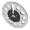1/4 7 Inch Empty Tape Reel, Aluminum Alloy Takeup Reel, High Output Sound Quality Reel with 11 Holes Wind for Nab Recording, 7 Inch Diameter, Universal Applicability view 2