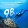 Losfom Z10 2K Action Camera, 64GB Wearable Sports Camera with Waterproof Case, Magnetic Clip, and Quick-Mount Accessories, Small Body Cam for Cycling, Diving, Travel, and Outdoor Adventures(BL64GB) view 4