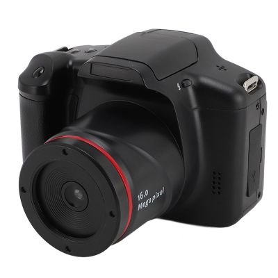 16MP HD Portable 16X Digital Zoom Camera with Magnifier, Clear Images, HD Video Recording, Stabilization for Travel, 2.4 Inch Display for Easy Shooting, ABS Material, Support up