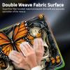 RGB Gaming Mouse Pad 13 Lighting Mousepad Modes Non-Slip Rubber Base Stitched Edges Desk Mat 31.5 x 11.8 inch Large Keyboard Large Mouse Pad for PC Games Laptop Computer - Butterflies and Skull view 3