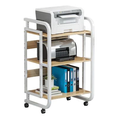 AV Media Stand,Metal Media Cart with Wheels, 3/4/5 Tier CD Player Stand,Open Storage Audio Rack for Living Room, Office, Conference Rooms, Recording Studio(3tier)