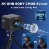 zowietek 4K POV Box Camera PoE, ZowieCAM, SDI & HDMI & UVC Output, Standalone RTSP/RTMP(s)/SRT Live Streaming, Ultra-Compact, Interchangeable Lens, PC/Mobile Phone/Tablet Control (M12) view 2