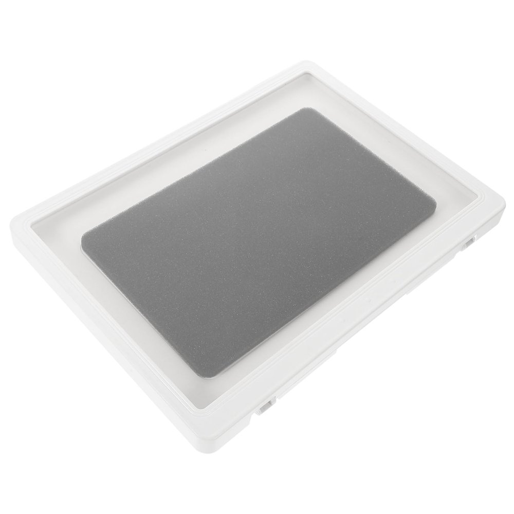 BELLIFFY Shower Tablet Holder Wall-Mounted Rotating Stand for Kitchen Bathroom Holder White