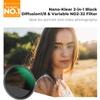 K&F Concept 52mm Black Diffusion Mist 1/8 & Variable ND2-32 in-1 Filter Cinematic Effect Neutral Density Filter for Camera Lens with 18 Multi-Layer Coatings (K- Series) view 2
