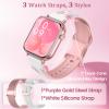 1.83'' Smart Watch for Women with Bluetooth Call (Answer/Dial), Activity Fitness Tracker with 100+ Sport Modes Heart Rate/Sleep Monitor Pedometer, Women Smartwatches Compatible Android Phone iPhone view 2
