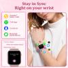 1.83'' Smart Watch for Women with Bluetooth Call (Answer/Dial), Activity Fitness Tracker with 100+ Sport Modes Heart Rate/Sleep Monitor Pedometer, Women Smartwatches Compatible Android Phone iPhone view 3