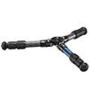 Carbon Fiber Mini Tabletop Tripod for Camera, 12.44" Foldable Desktop Tripod with Convertible 1/4" & 3/8" Screw for Sport Camera, Phone Holder, Projector, Max Load 22LB/10KG view 3