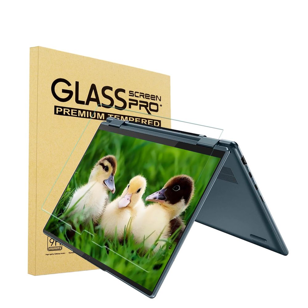 i-Tensodo Tempered Glass Screen Protector for 2023-2024 Lenovo Yoga 7 14 2-in-1 / Yoga 7i 14 2-in-1 Touch Screen Laptop, 2.5D, 9H Hardness, Anti-Scratch, Ultra Clear