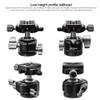 Carbon Fiber Mini Tabletop Tripod with 360 Rotating Ball Head for Camera, Portable Desktop Tripod with Convertible 1/4" & 3/8" Screw, QR Plate for Sport Camera/Phone Holder/Projector, Max Load 22LB view 3