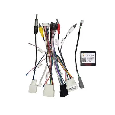 16pin Car Radio Stereo Power Wiring Harness Cable Adapter Compatible for Toyota Camry 2018+ RAV4 18+ Avalon 2019+ Sienna 18-20 Corolla 2020 Hilux 20+