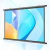 XOMSFKB HD Projector Screen Manual Pull Down Projection Screen 30" 40" 50" 60" 72" Wall Mounted Movie Screen for Camping Party, Home Theater(4:3,72inch) view 1