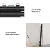 XOMSFKB HD Projector Screen Manual Pull Down Projection Screen 30" 40" 50" 60" 72" Wall Mounted Movie Screen for Camping Party, Home Theater(4:3,72inch) view 3
