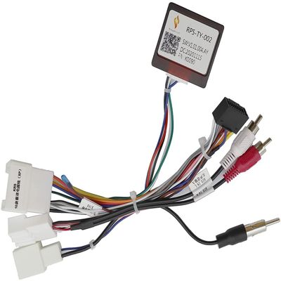 16PIN Car Radio Stereo Power Wiring Harness Cable Wire Compatible for Toyota Camry RAV4 Prado Highlander Sienna Tacoma 2012 Years Before w/JBL Amplifier Lexus RX300 RX330 2004~09