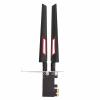 1200Mbps Band PCIe Card with 4.0 for PC, Strong Signal Strength, Ideal for 7 8 10 Users view 4