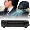 Buachois Car Headrest Fan, Car Seat Cooling Fan, Car Backseat Mounted Fan, ABS 3 Speeds USB Powered Quiet Portable Car Fan Headrest Cooling Fan for Truck (Black) view 3