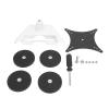 Base Mini, Mini Magnetic Mount, Car Roof Mounting Kit for Mini Internet Satellite Stainless Steel Magnetic Mount Bracket with Screw and Nut view 2