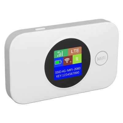 4G Portable Wi - Fi Hotspot for Travel, 3000mAh Pocket Wi - Fi for International Travel, 4G LTE Internet Hotspot Router with 810 Users Support, Portable Wi - Fi Device (European