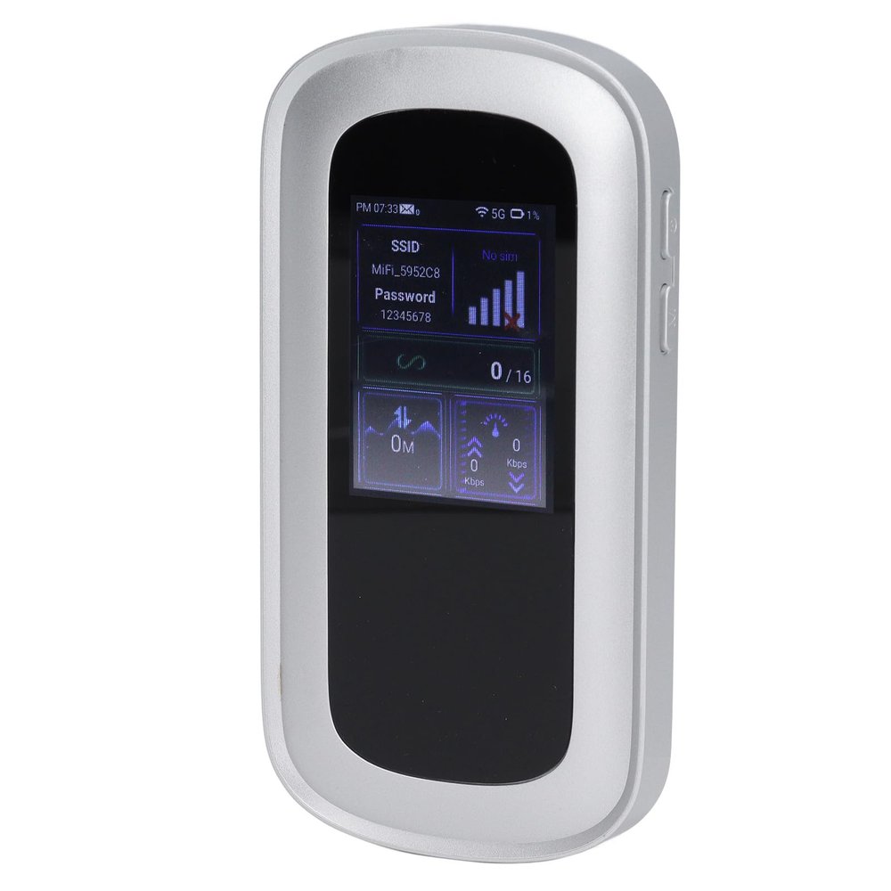 5G 6 Mobile Hotspot, High Speed, Supports 16 Devices, 4000mAh Portable Router, Suitable for Watching Videos and Playing Games