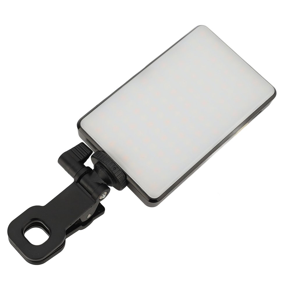 12W Adjustable RGB LED Desktop Photography Light, High Brightness Video Light with 20 Lighting Modes for Live Video