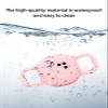 Compatible with Tile Sticker 2024 Locator, Silicone wear-Resistant and Shock-Absorbing, Wrapping Protection, Skin-Friendly and pet-Wearing Without Weight-Bearing, Pink view 4