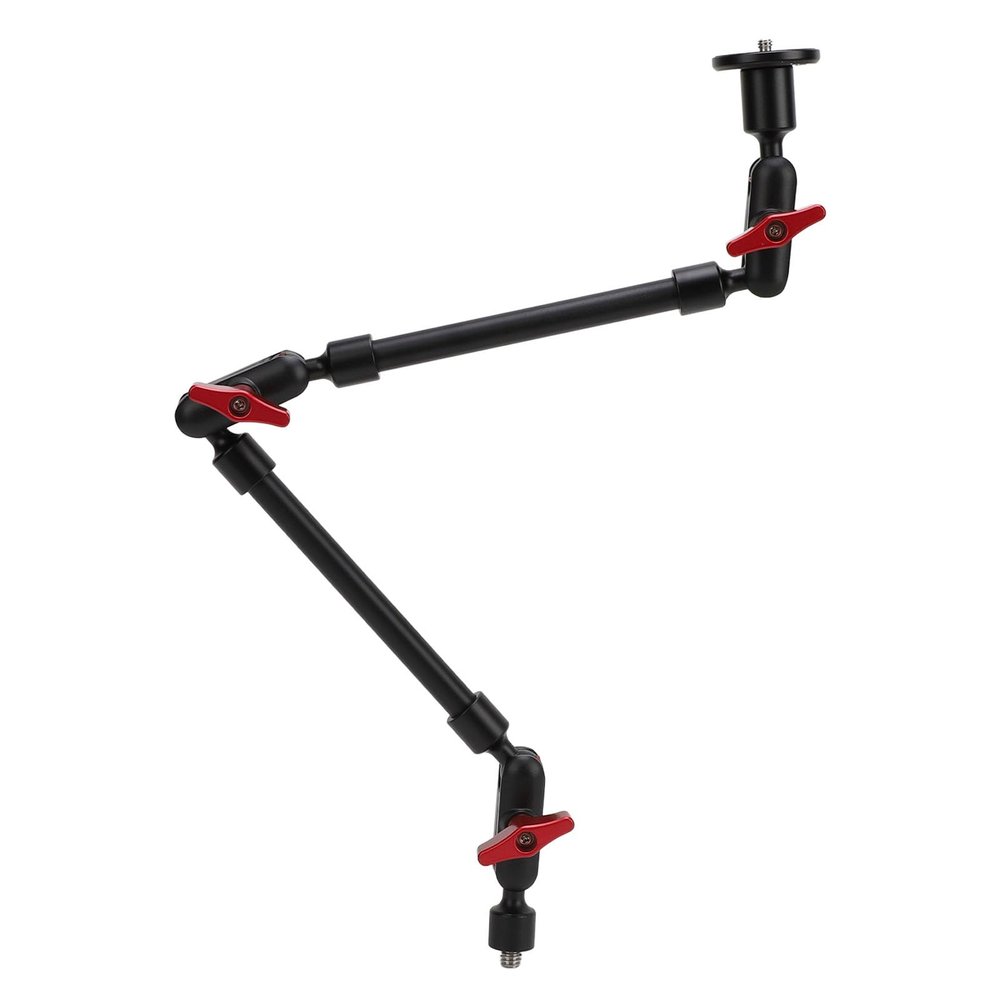 360 Degree Adjustable Camera Bracket with Clamp Holder for Mobile Phone DSLR Sports Camera, Photography and Still Life Support (22 inch)