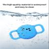Compatible with Tile Sticker 2024 Locators, Silicone wear-Resistant and Shock-Absorbing, Wrapping Protection, Skin-Friendly and pet-Wearing Without Weight-Bearing,Blue+Blue+ view 4