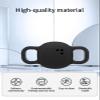 Compatible with Tile Sticker 2024 Locator, Silicone wear-Resistant and Shock-Absorbing, Wrapping Protection, Skin-Friendly and pet-Wearing Without Weight-Bearing, Black view 3