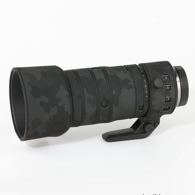 CHASING BIRDS Lens Camouflage Waterproof Coat for Canon RF 70-200mm F2.8 L is USM Z Rainproof Lens Protective Cover Version IV (Shadow Black, with RF 1.4X)