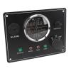 GEERYZHE Boat Gauges Set, Digital Gauge Cluster Set Metal Plastic Marine Instrument Panel with Keys for Yachts Speedboats (Black) view 2