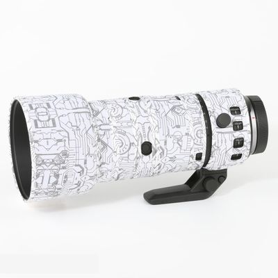 CHASING BIRDS Lens Camouflage Waterproof Coat for Canon RF 70-200mm F2.8 L is USM Z Rainproof Lens Protective Cover Version IV (Electric White, with EOS-R)