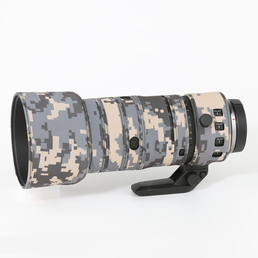 CHASING BIRDS Lens Camouflage Waterproof Coat for Canon RF 70-200mm F2.8 L is USM Z Rainproof Lens Protective Cover Version IV (Digital Camouflage, with EOS-R)