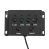 Distribution Block, Video Splitter 1080P AHD DC12V 24V with Head Interface for RV Truck view 3