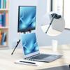 VIVO Portable Monitor Holder for Laptop Screen Extender, Fits Laptops up to 18.5 inches, Black, STAND-PM01A view 2