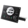 GEERYZHE Boat Gauges Set, Digital Gauge Cluster Set Metal Plastic Marine Instrument Panel with Keys for Yachts Speedboats (White) view 2