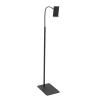 Asixxsix Adjustable Phone Floor Stand, Aluminum Alloy Live Streaming Cell Phone Tablet Stand Holder with Flexible Gooseneck, Stable Base for Cell Phones and Tablets 4.7 to 7.4 inch view 1