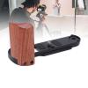 Akozon Camera L Shape Grip Quick Release Plate Wood Aluminum Alloy Handle for X T50 view 3
