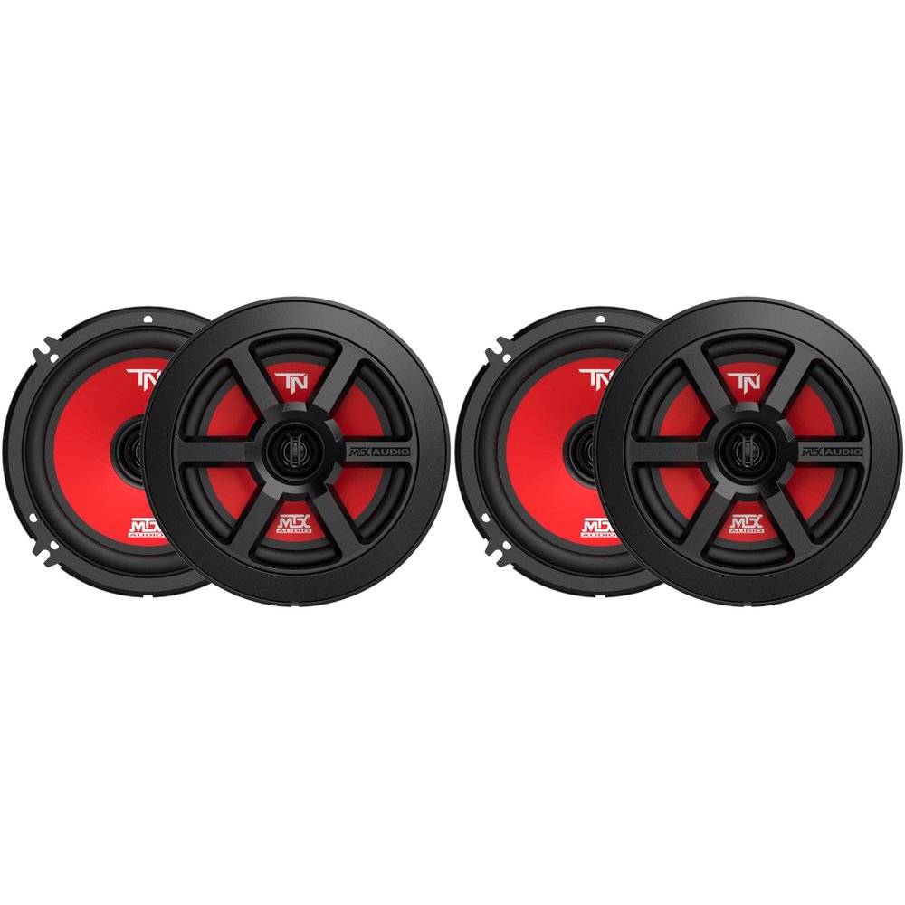 MTX Audio Two Pairs of TERMINATOR6 Terminator Series 6.5 Coaxial Bundle