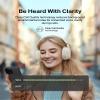 Belkin SoundForm Isolate Bluetooth Over-Ear Headphones - Hybrid Active Noise Cancelling Headphones - Wireless w/ 60H Playtime, Fast Charging & CloudCushion Ear Cups for Travel, Home, or Office - Sand view 4