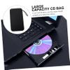 CIYODO 80pcs Handheld Cd Holder Case Capacity Disc Organizer Zipper Storage Bag for Home and Car Protective Sleeves for DVD Compact and Lightweight Design view 4