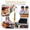 6.5mm Male to 3.5mm Female Audio Adapter aux Adapter for Headphones Plug and Play view 3