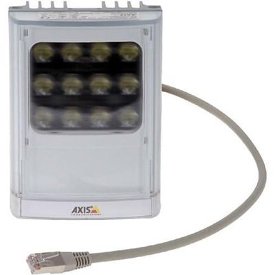 T90D25 PoE High-Performance White LED Illuminator, Pre-Mounted 10 Diverging Lens, Black